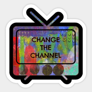 Change the Channel Sticker